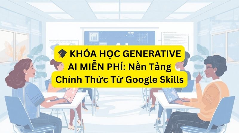 🎓 KHÓA HỌC GENERATIVE AI MIỄN PHÍ: Nền Tảng Chính Thức Từ Google Skills